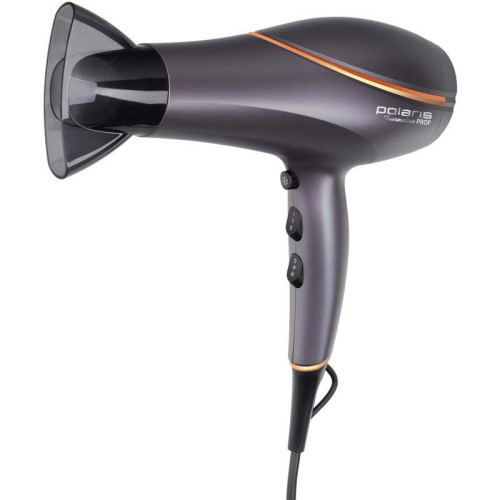 Фен/ Фен Polaris PHD 2290Ti Tourmaline PROF 2200Вт графитовый/золотистый (PHD 2290TI)
