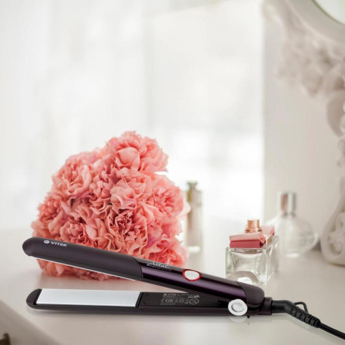 Выпрямитель/ Выпрямитель Vitek VT-2311 42Вт фиолетовый макс.темп.:200С покрытие:керамическое