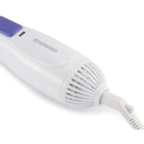 Фен-щетка/ Фен-щетка Starwind SHP8502 1000Вт белый/фиолетовый