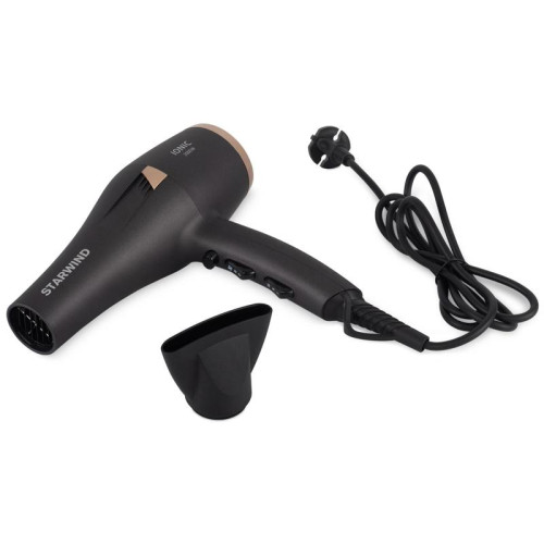 Фен/ Фен Starwind SHD 6077 2000Вт графитовый/золотистый