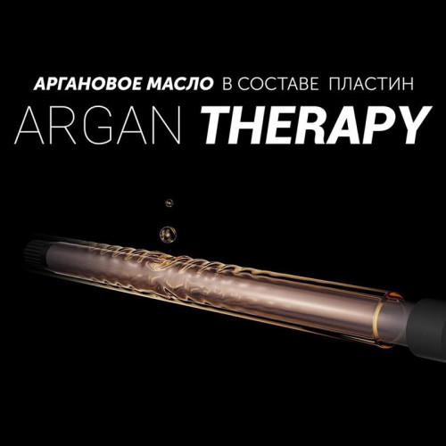 Щипцы/ Щипцы Polaris PHS 1509TAi stick Argan Therapy PRO 40Вт черный макс.темп.:220С покрытие:турмалиновое (PHS 1509TAI)