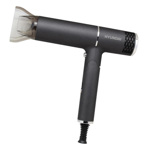 Фен/ Фен Hyundai H-HD0765 1200Вт графитовый/хром