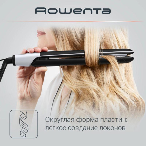 Выпрямитель/ Выпрямитель Rowenta SF4621F0 черный макс.темп.:210С покрытие:керамическое (1830008586) Выпрямитель/ Выпрямитель Rowenta SF4621F0 черный макс.темп.:210С покрытие:керамическое (1830008586)