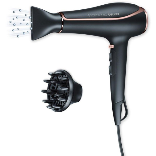 Фен/ Фен Beurer HC80 2200Вт черный (591.15)