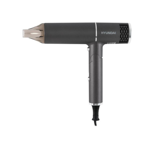 Фен/ Фен Hyundai H-HD0765 1200Вт графитовый/хром