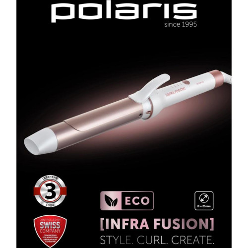 Щипцы/ Щипцы Polaris PHS 3218MI белый/розовое золото Щипцы/ Щипцы Polaris PHS 3218MI белый/розовое золото