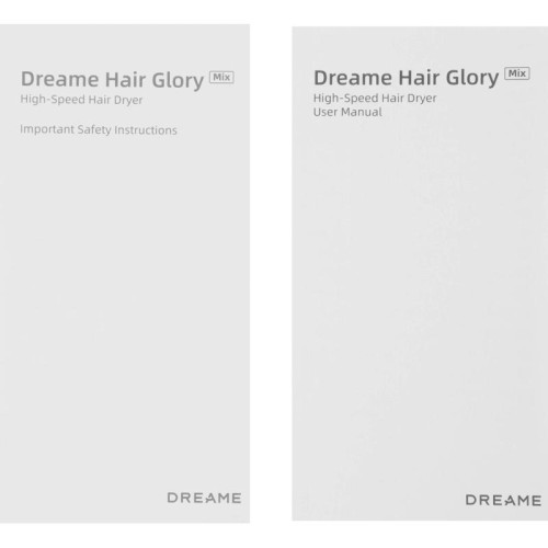 Фен/ Фен Dreame Glory Mix 1600Вт черный (AHD18) Фен/ Фен Dreame Glory Mix 1600Вт черный (AHD18)