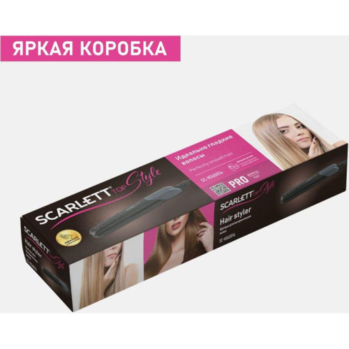 Щипцы/ Выпрямитель SC-HS60014 BLACK SCARLETT