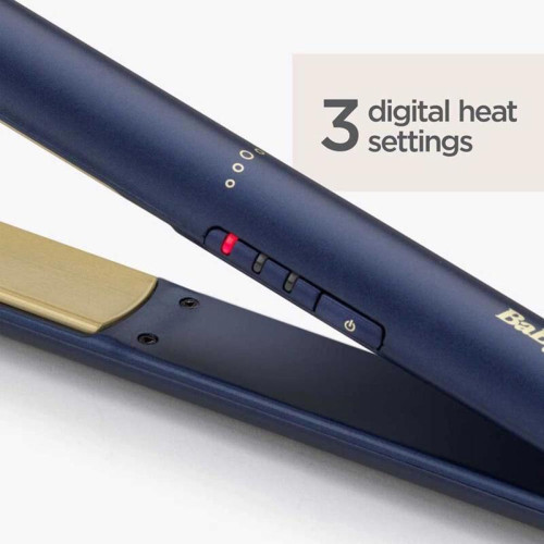 Выпрямитель/ Выпрямитель Babyliss 2516PE синий макс.темп.:230С покрытие:титаново-керам.