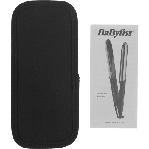 Выпрямитель/ Выпрямитель Babyliss ST481E черный/золотистый макс.темп.:230С покрытие:керамическое