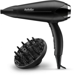 Фен/ Фен Babyliss D572DE 2200Вт черный/серебристый