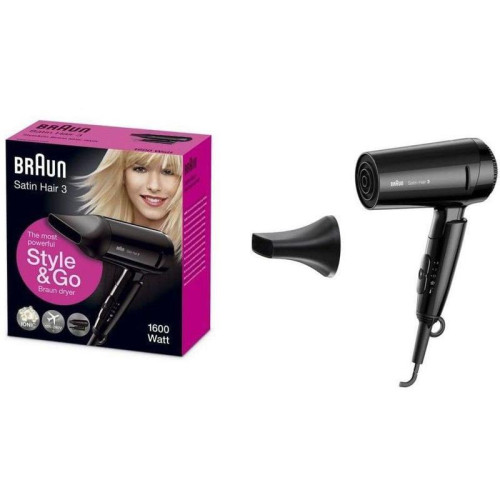 Фен/ Фен Braun BRHD350E 1600Вт черный