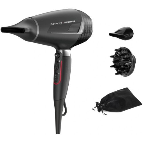 Фен/ Фен Rowenta CV888LF0 2200Вт черный (1830008533)