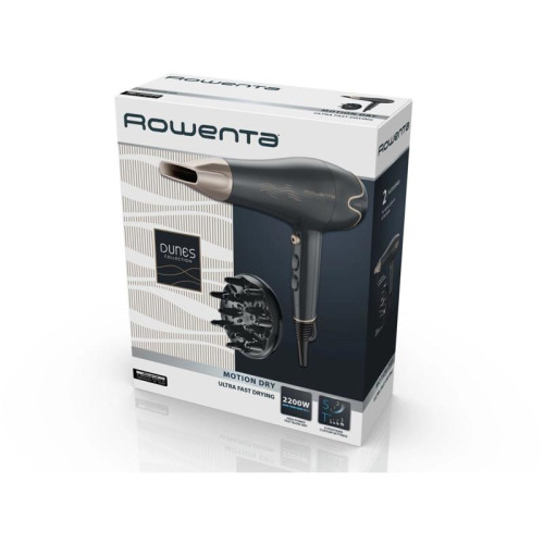 Фен/ Фен Rowenta CV5707F0 2200Вт серый/золотистый (1830008149) Фен/ Фен Rowenta CV5707F0 2200Вт серый/золотистый (1830008149)