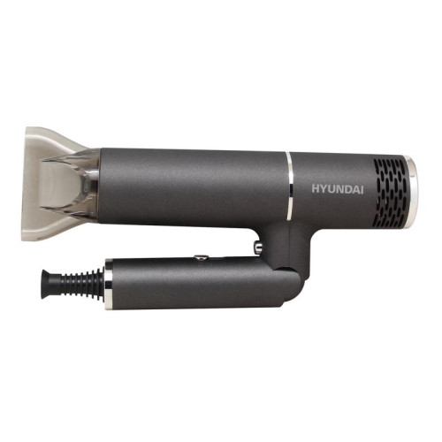 Фен/ Фен Hyundai H-HD0765 1200Вт графитовый/хром