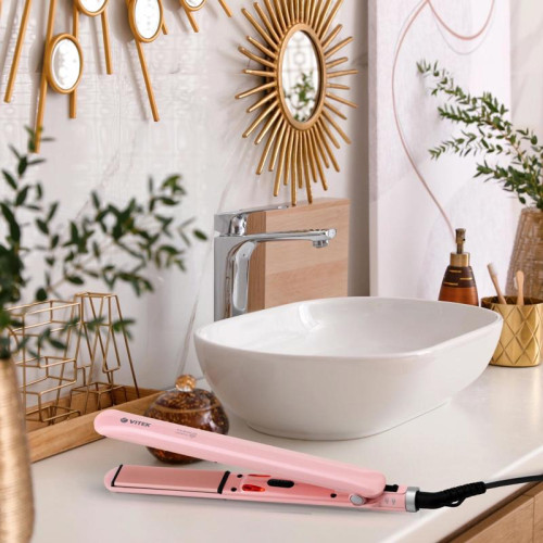 Выпрямитель/ Выпрямитель Vitek VT-2320 35Вт макс.темп.:200С покрытие:керамико-турмалиновое