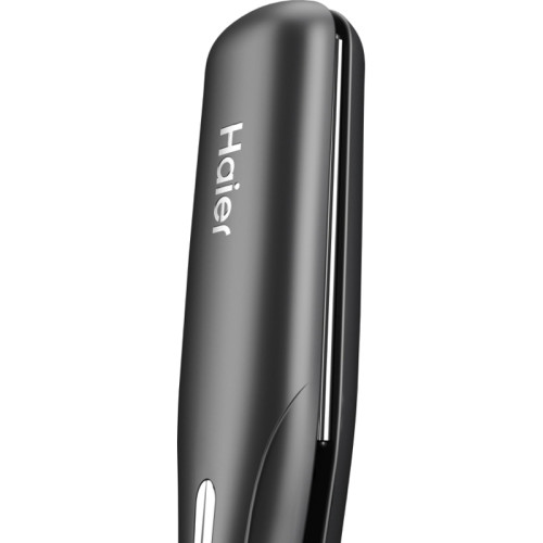 Выпрямитель/ Выпрямитель Haier HHS-618 53Вт черный макс.темп.:220С покрытие:титановое (FZ000TD00RU)
