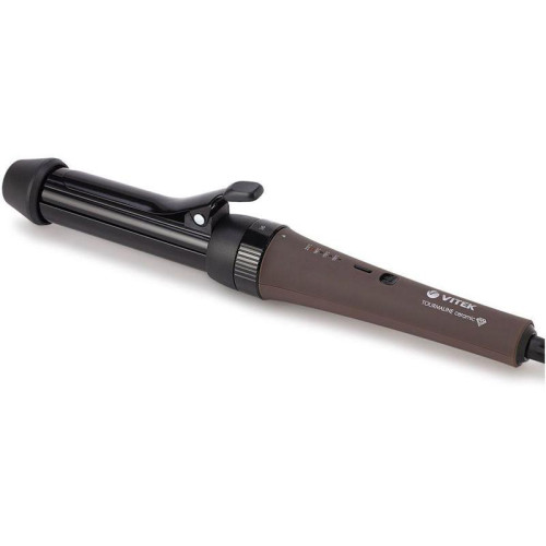 Щипцы/ Щипцы Vitek VT-2521 70Вт коричневый макс.темп.:210С покрытие:титаново-турмалиновое