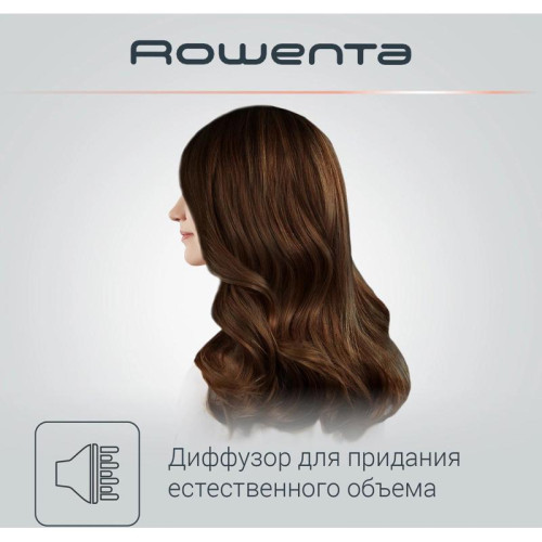Фен/ Фен Rowenta CV7827F0 2100Вт серый/коричневый (1830008163)