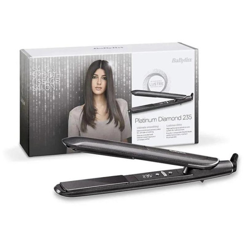 Выпрямитель/ Выпрямитель Babyliss ST259E черный макс.темп.:235С покрытие:керамическое