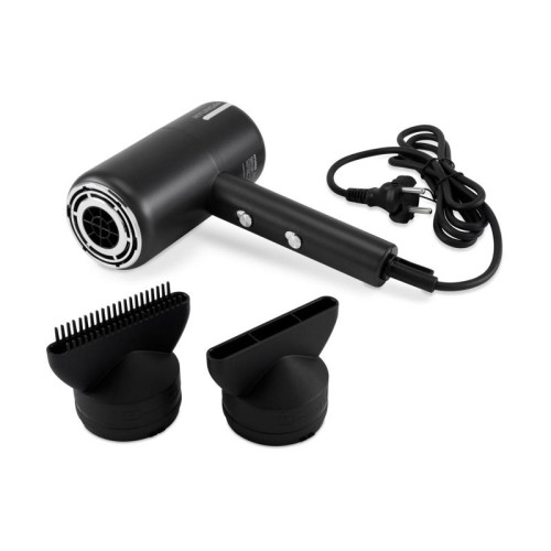 Фен/ Фен Hyundai H-HDI0777 1500Вт черный/хром