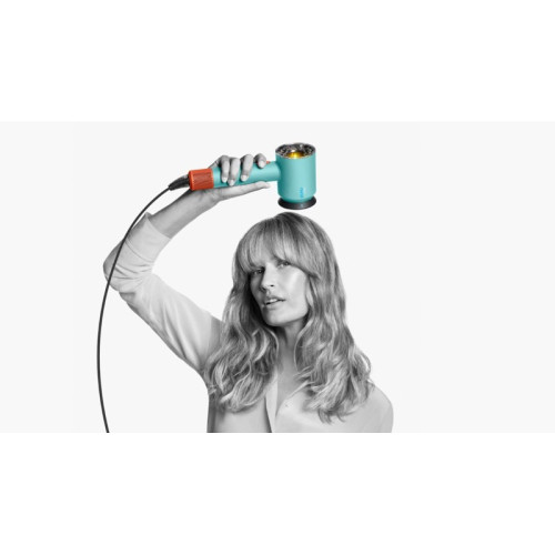 Фен/ Фен Dyson HD16 Supersonic Nural CPATO Ceramic patina/Topaz orange - Topaz orange