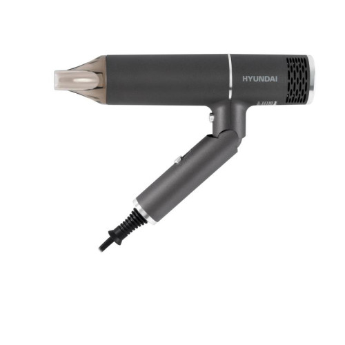 Фен/ Фен Hyundai H-HD0765 1200Вт графитовый/хром