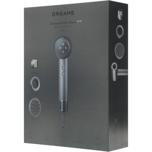 Фен/ Фен Dreame Glory Mix 1600Вт черный (AHD18) Фен/ Фен Dreame Glory Mix 1600Вт черный (AHD18)