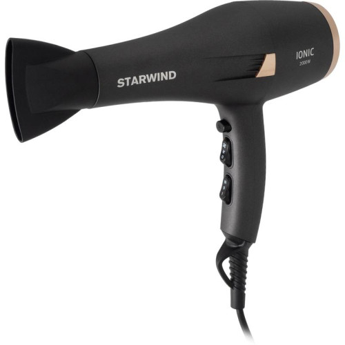 Фен/ Фен Starwind SHD 6077 2000Вт графитовый/золотистый