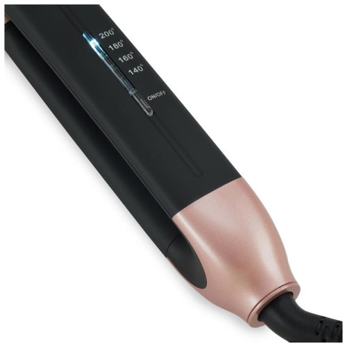 Выпрямитель/ Выпрямитель Hyundai H-HS1272 40Вт черный макс.темп.:200С покрытие:керамико-турмалиновое