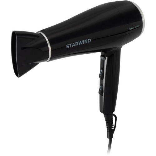 Фен/ Фен Starwind SHD 7080 2000Вт черный/хром