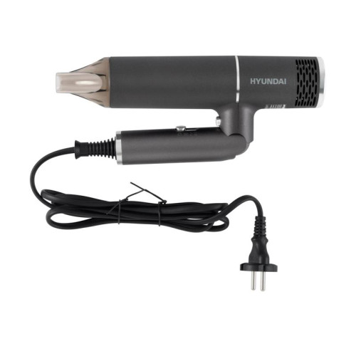 Фен/ Фен Hyundai H-HD0765 1200Вт графитовый/хром