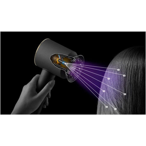 Фен/ Фен Dyson HD16 Nural VINCA BLUE 1600Вт бронзовый (515276-01)