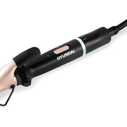 Щипцы/ Щипцы Hyundai H-HS1422 40Вт черный макс.темп.:200С покрытие:керамико-турмалиновое