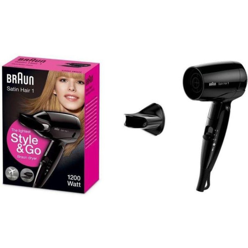 Фен/ Фен Braun BRHD130E 1200Вт черный