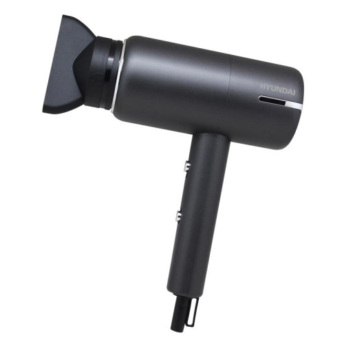 Фен/ Фен Hyundai H-HDI0777 1500Вт черный/хром