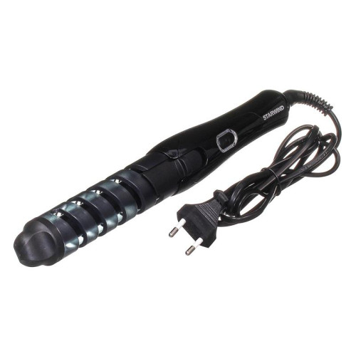 Щипцы/ Щипцы Starwind SHE6500 25Вт черный макс.темп.:200С покрытие:керамическое