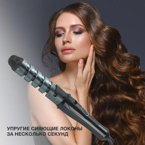 Щипцы/ Щипцы Starwind SHE6500 25Вт черный макс.темп.:200С покрытие:керамическое