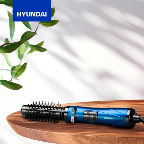 Фен-щетка/ Фен-щетка Hyundai H-HB0110 1000Вт синий