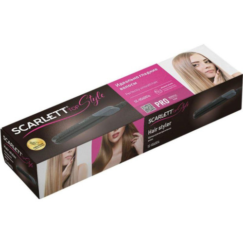 Щипцы/ Выпрямитель SC-HS60014 BLACK SCARLETT