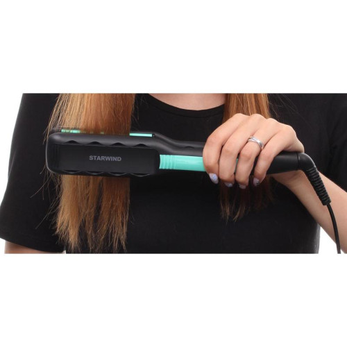 Выпрямитель/ Выпрямитель Starwind SHE1101 65Вт черный макс.темп.:215С покрытие:керамическое