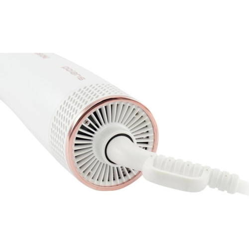 Фен-щетка/ Фен-щетка Polaris PHSB 1214Mi 1200Вт белый/розовое золото (022111)