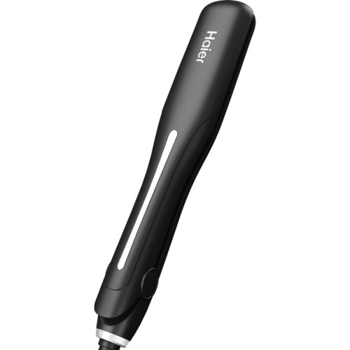 Выпрямитель/ Выпрямитель Haier HHS-618 53Вт черный макс.темп.:220С покрытие:титановое (FZ000TD00RU)