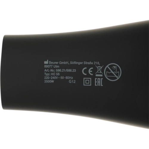 Фен/ Фен Beurer HC55 2000Вт черный (586.21)