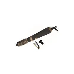 Фен-щетка Rowenta/ Фен-щетка Rowenta CF7826F0 Фен-щетка Promo CF7826F0, мощность 1200 Вт, 2 скорости, 2 температурных режима, керамическое покрытие, ультра-холодный воздух, цвет черный/золотой