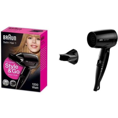 Фен/ Фен Braun HD130 1200Вт черный