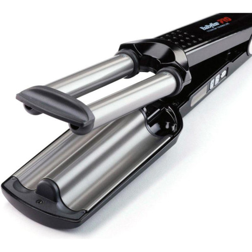 Щипцы/ Щипцы Babyliss Pro BAB2369TTE 79Вт черный макс.темп.:210С покрытие:титаново-турмалиновое
