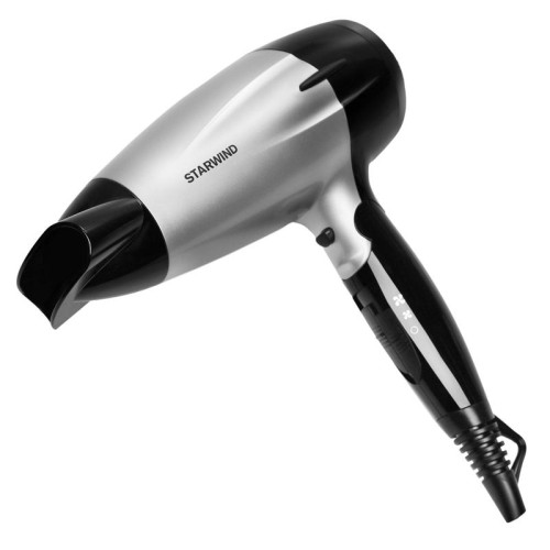 Фен/ Фен Starwind SHD 6110 2000Вт черный/серебристый