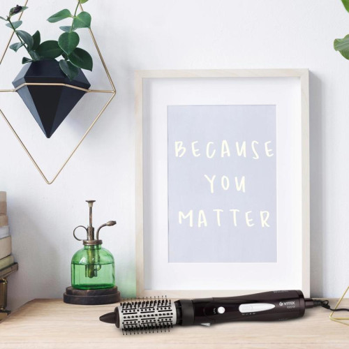 Фен-щетка/ Фен-щетка Vitek VT-8235 1000Вт фиолетовый