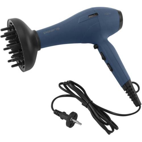 Фен/ Фен Polaris PHD 2600ACi Salon Hair 2600Вт синий (PHD 2600ACI)
